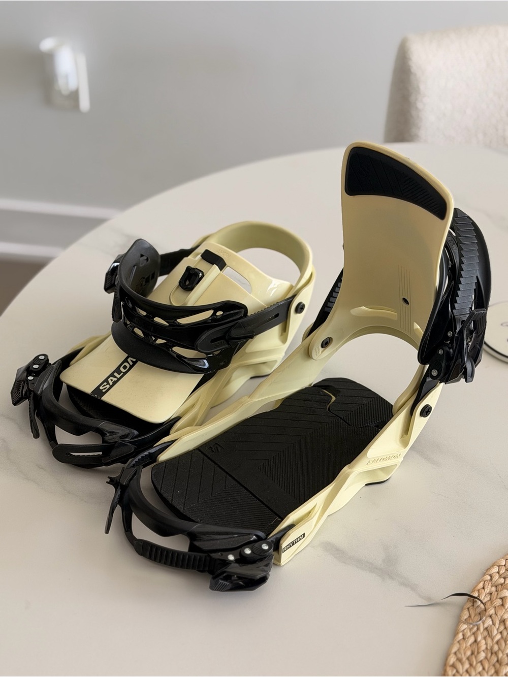 Salomon unisex rhythm Snowboard Bindings tender - Yellow and Black